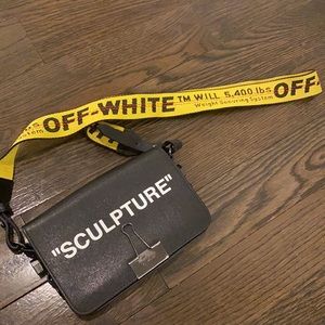 Off white crossbody bag